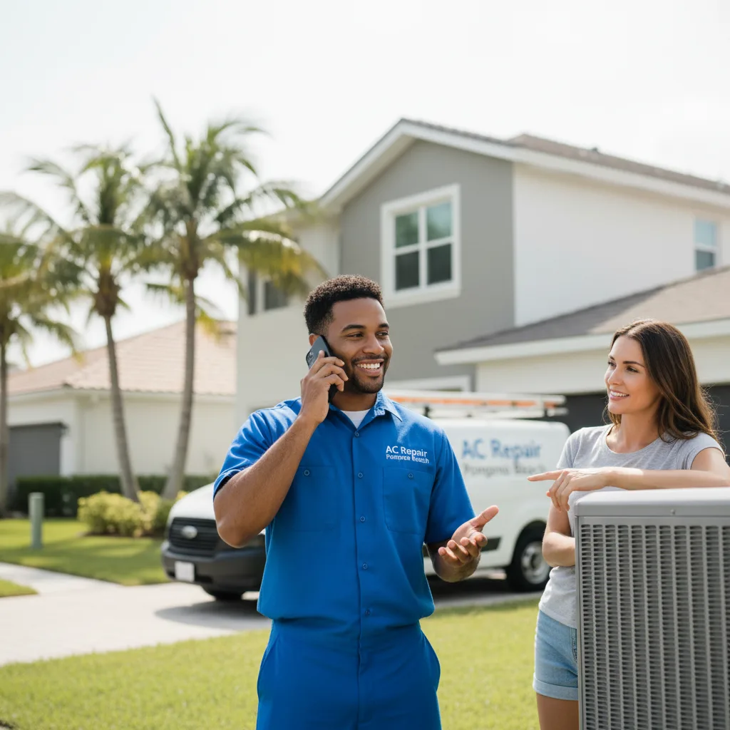 AC Repair Pompano Beach customer support in San Carlos